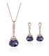 SET486 - Gemstone Drop Jewellery Set
